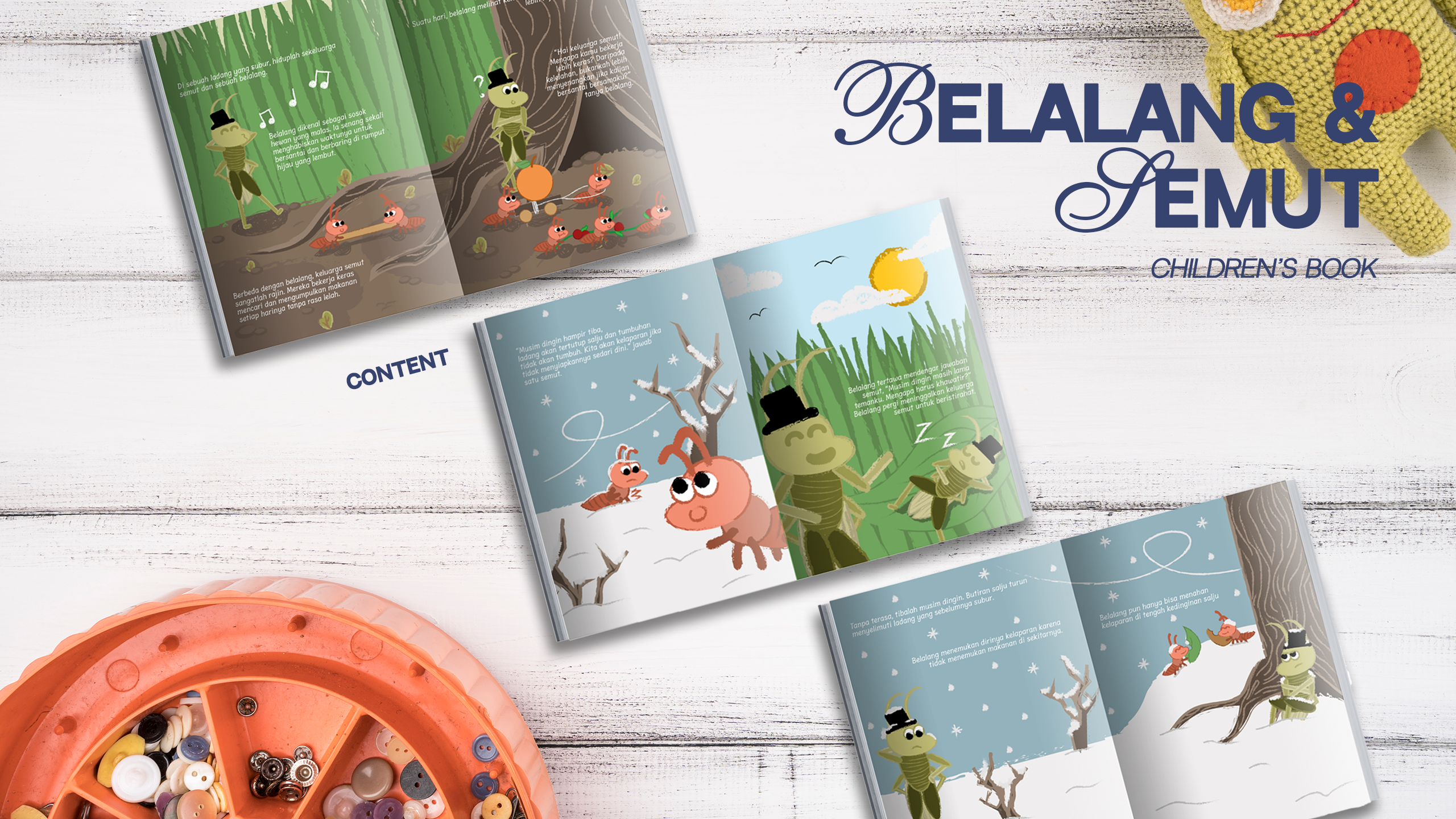 Belalang dan Semut 2